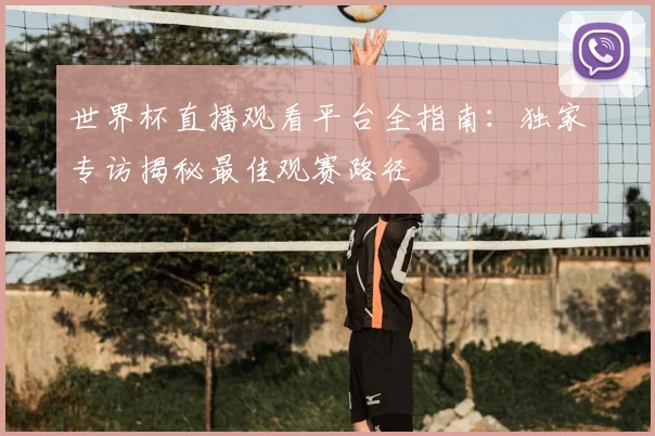 世界杯直播观看平台全指南：独家专访揭秘最佳观赛路径
