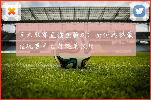 五大联赛直播全解析：如何选择最佳观赛平台与观看技巧